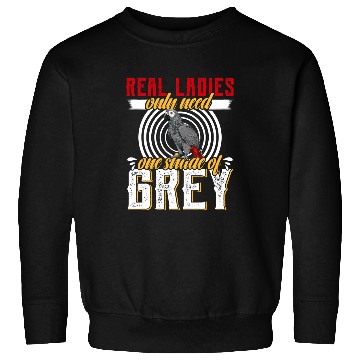 Discover Parrot Real women only need one Shade of Grey African Grey 21 Sweatshirts