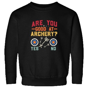 Discover Funny Archery vintages Joke Archery targets Marksman Bow Pun Sweatshirts