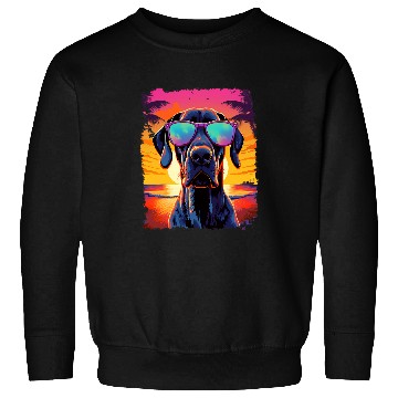 Discover Great Dane Hawaiian Sweatshirts