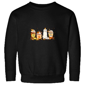 Discover Great Pyrenees Coffee Pumpkin Spice PYR Fall Thanksgiving Sweatshirts