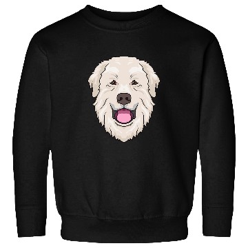 Discover Great Pyrenees Cute Dog Face Sweatshirts