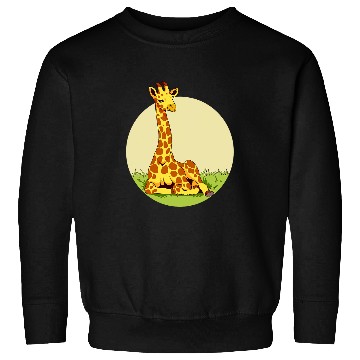 Discover Giraffe Art Gift Sweatshirts