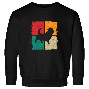 Discover Norfolk Terrier Retro vintages 70s 80s Style 5 Sweatshirts