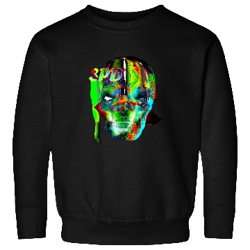 Discover Halloween Joyful Art Skeleton Sweatshirts