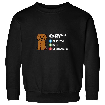 Discover Goldendoodle Controls Dog Sweatshirts