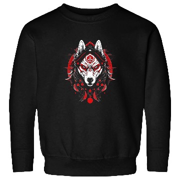 Discover Husky Dog Ninja Samurai Japanese Transformation Cute Sweatshirts