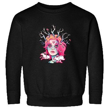 Discover Gothic the four elements Goth Art Earth Sweatshirts