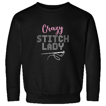 Discover crazys Stitch Lady Cross Stitch Needlepoint Art XStitching Sweatshirts