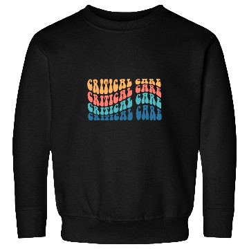 Discover Critical Care nurses Appreciation Nursing Student Retro Sweatshirts