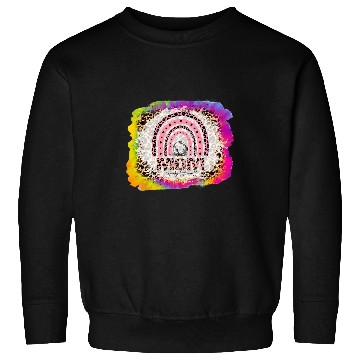 Discover Mothers Day Baseball Mom Leopard Softball Bleached TieDye Sweatshirts