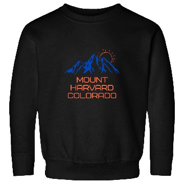 Discover Hiking Mount Harvard Colorado Mountain Climbing Tee For Men Sweatshirts