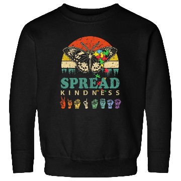 Discover Spread Kindness Matters Language Inspirational Butterfly 21 Sweatshirts