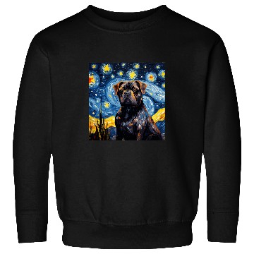 Discover Cane Corso Starry Night For Dog Mom Dog Dad Sweatshirts