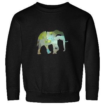 Discover ELEPHANT ART SILHOUETTE Sweatshirts