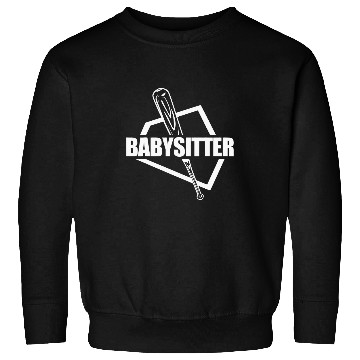 Discover Babysitter Baseball Bat Nanny Sweatshirts