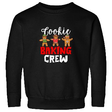 Discover Funny Gingerbread Cookie Baking Crew Christmas Baker Pajama Sweatshirts