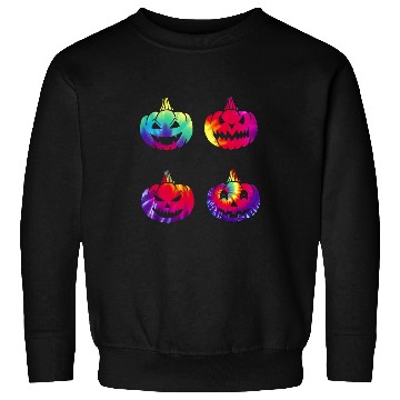 Discover Cute Tie Dye Pumpkin Sweatshirts