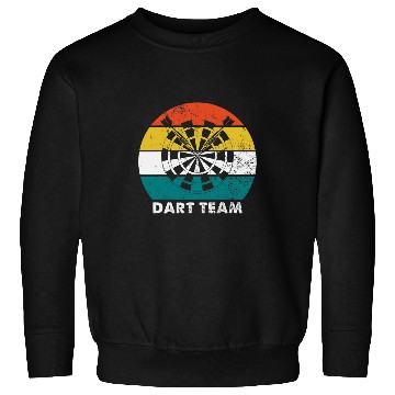 Discover Dart Team Funny Retro vintages Style Dart Lover Player Coach Sweatshirts