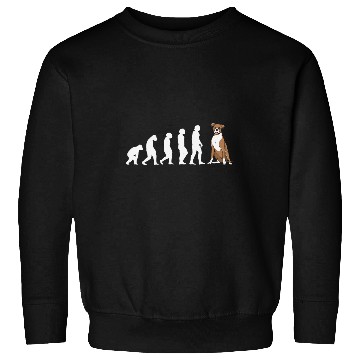 Discover Dog Evolution Boxer Sweatshirts