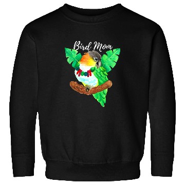 Discover Parrot Bird Mom 2Caique Watercolor Sweatshirts
