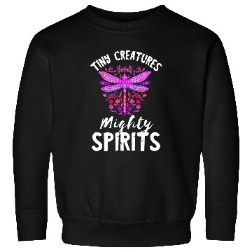 Discover Nature Insect Tiny Creatures Mighty Spirits Dragonfly Sweatshirts