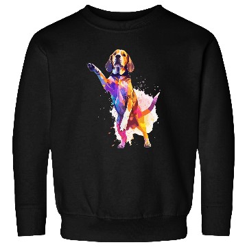 Discover Dog Dance Competition Funny Dancing Beagle Dog Sweatshirts