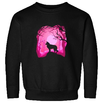 Discover Border Collie Retro Pink Border Collie Dog Sweatshirts
