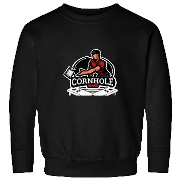 Discover Cornhole Sensei Funny Teacher Bean Bag Toss Coach Sweatshirts