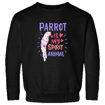 Discover Parrot Bird Spirit Animal Sweatshirts