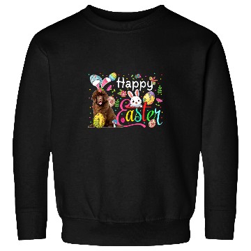 Discover Happy Easter Newfoundland Cosplay Bunny Chocolate Eggs Sweatshirts