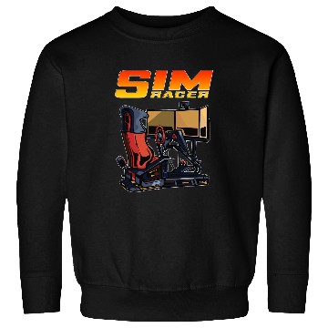 Discover Sim Racer Sim Racing Games Driving Simulator Gamer Sweatshirts