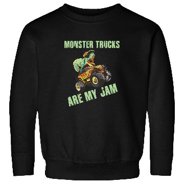 Discover Monster Trucks Are My Jam vintages Retro 215 Sweatshirts