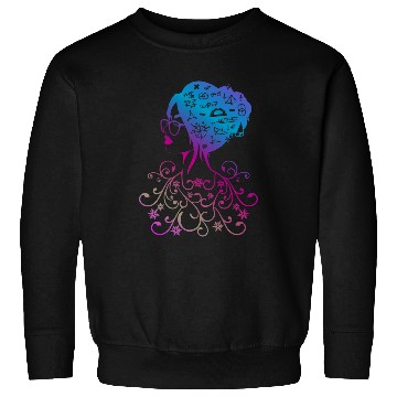 Discover Steminist Smart Glasses Girl Pi Day Mathematics Stem Girl Sweatshirts