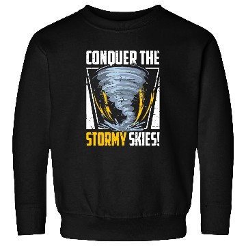Discover Meteorologist Storm Chasing Storm Hunter Tornado Chaser Sweatshirts