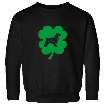 Discover Cocker Spaniel Lover Irish Shamrock Leaf St  Patricks Day Sweatshirts