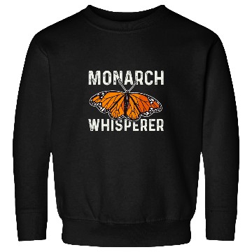Discover Monarch Butterfly Monarch Whisperer Insect Entomologist Sweatshirts