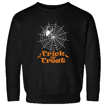 Discover Trick or Treat Spider Spider Web and Bats Sweatshirts