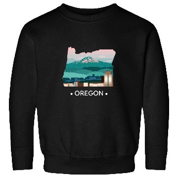 Discover Oregon The Beaver State Sweatshirts