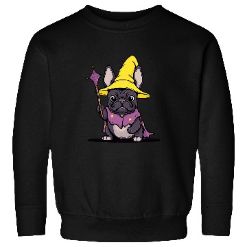 Discover French Bulldog Wizard Funny Dog Magic 1 Sweatshirts