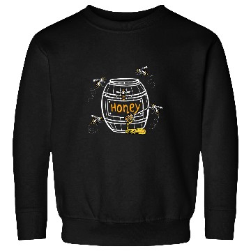 Discover HONEY Bee Honey Beehive Buzzing Beekeeping Design Bee Honey Sweatshirts