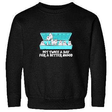 Discover Dog Samoyed Siberian Samoyed Owner Happiness Sweatshirts