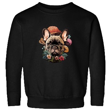 Discover Cottagecore French Bulldog Sweatshirts