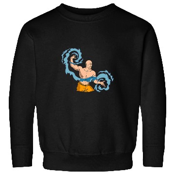 Discover Fighting Monk Fantasy Sweatshirts