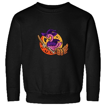 Discover Flamingo Witch Magician Sweatshirts