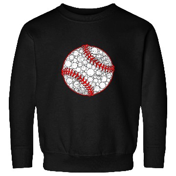 Discover Polka Dot Baseball International Dot Day for Baseball Lover Sweatshirts