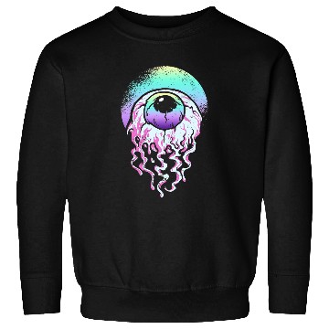 Discover Horror Eyeball Pastel Goth Aesthetic Gothic Emo Sweatshirts