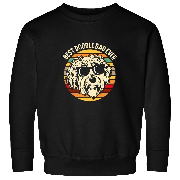 Discover Mens bests Doodle Dad Ever Labradoodle Goldendoodle Sweatshirts