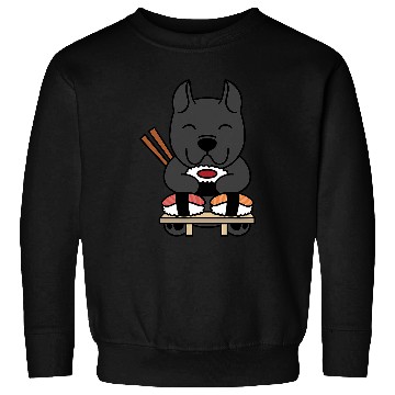 Discover Sushi Cane Corso Dog Sweatshirts