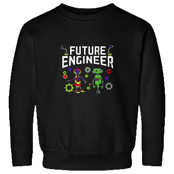 Discover Robot Builder Robotics Engineer AI Artificial Intelligence Sweatshirts
