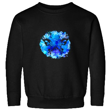 Discover Watercolor Butterfly Printed Graphic Sweatshirts